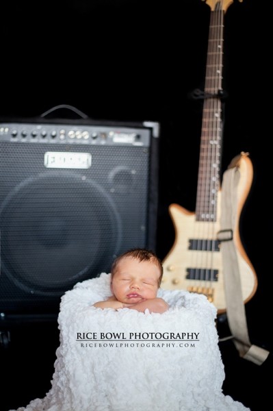 creative newborn photography