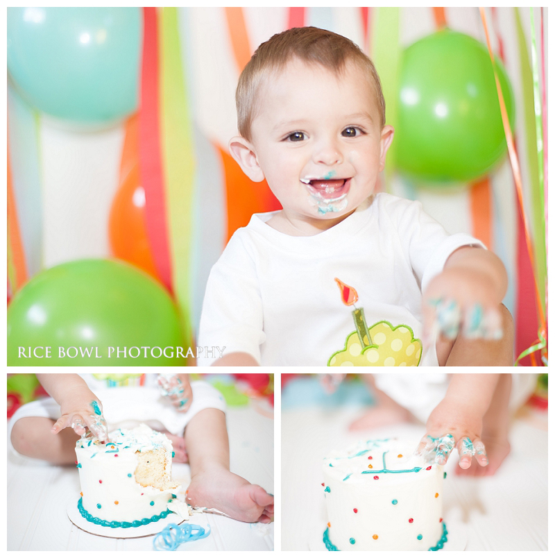 Denver Baby Photographer, Cake Smash, One Year Photos, Highlands