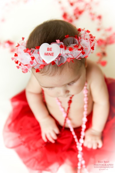 Clear Lake Valentine Baby Photographer